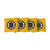 Boston Bruins Yellow Cornhole Bags