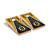 Boston Bruins Weathered Triangle Cornhole Game Set