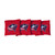 ColumbBlue Jackets Red Cornhole Bags