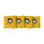 Pittsburgh Penguins Yellow Cornhole Bags