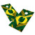 Oregon Ducks Herringbone Cornhole Game Set