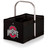 Ohio State Buckeyes Black Urban Picnic Basket