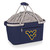 West Virginia Mountaineers Navy Metro Picnic Basket