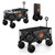 Clemson Tigers Adventure Wagon with All-Terrain Wheels