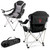 Texas Tech Red Raiders Black Reclining Camp Chair