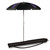 Northwestern Wildcats Beach Umbrella