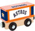 Houston Astros Wood Box Car Train