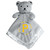 Pittsburgh Pirates Gray Infant Bear Security Blanket