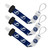Tampa Bay Lightning Baby Pacifier Clips