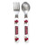 Alabama Crimson Tide Children's Fork & Spoon Set