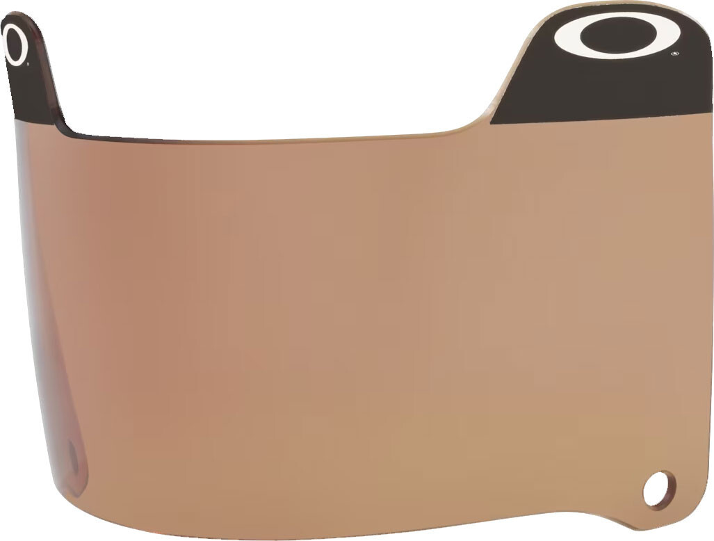 Football visor mounted under a helmet facemask