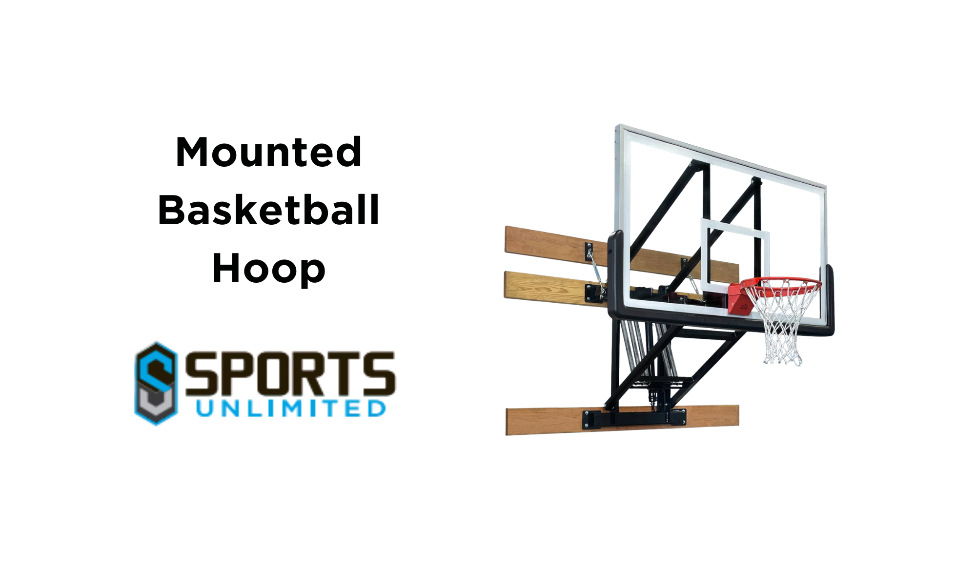 Wall-Mounted Basketball Hoop