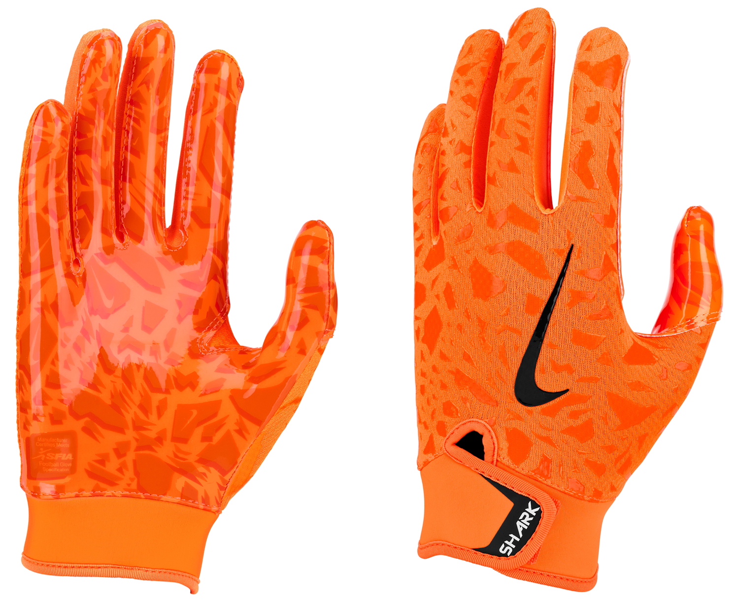 グローブ NIKE VAPOR JET 4.0 GLOVE NFL ORANGE M Nike Neon Orange Football Gloves Nike Vapor Jet Football Receiver