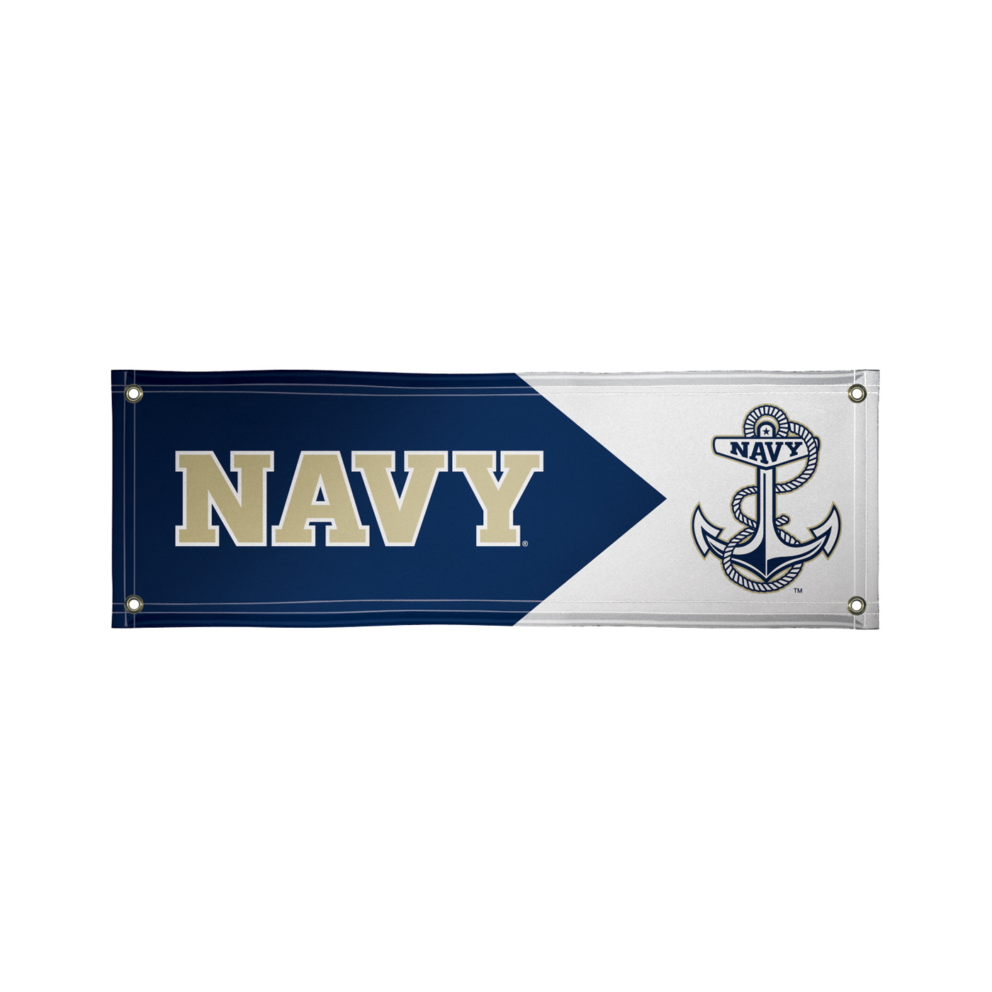 Navy Midshipmen 2' x 6' Vinyl Banner