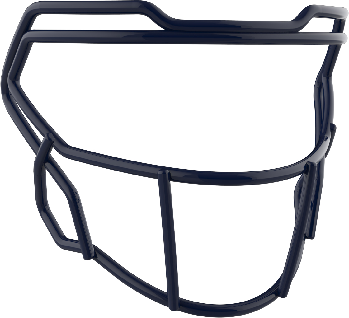 chin bar football helmet F7 2.0 COLLEGIATE w/ Attached Carbon Steel Guard and S OneTEAM Sports polycarbonate face guard is attached to a lightweight helmet #1 Ranked F7 LTD Helmet