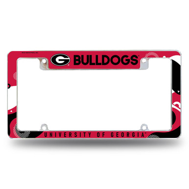Georgia Bulldogs Car Emblem Chrome Dawgs G Logo University Auto Truck - My Team Depot