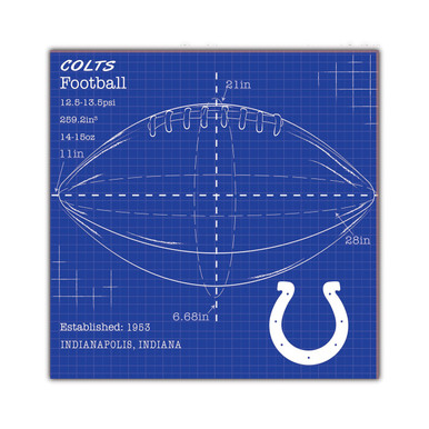 Indianapolis Colts Ball Blueprint 10