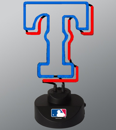 Texas Rangers Team Logo Neon Lamp - Sports Unlimited