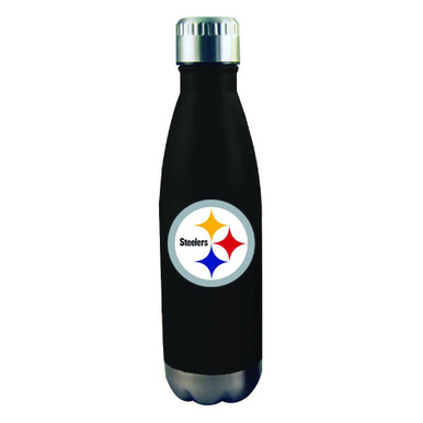 Pittsburgh Steelers stainless steel insulated water bottle 17 ounce