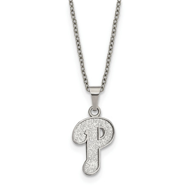 Philadelphia Phillies Big Logo Light Up Spinner Chain Spirit Necklace