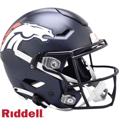 denver broncos football helmets Denver Broncos Riddell Authentic Full Size SpeedFlex Football Helmet