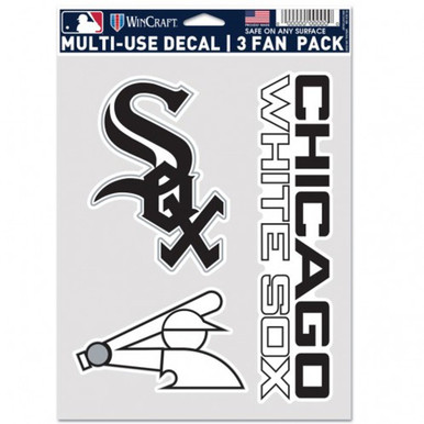 Chicago White Sox Fan Decals - 3 Pack - Sports Unlimited