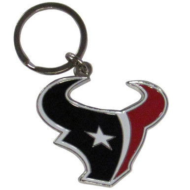 Houston Texans Enameled Key Chain - Sports Unlimited
