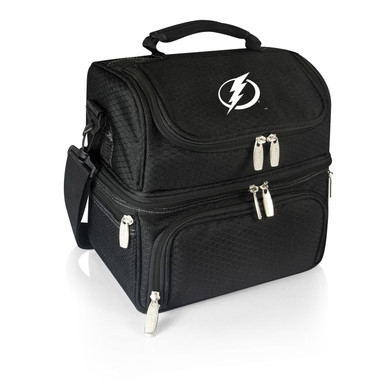 Tampa Bay Lightning Black Pranzo Insulated Lunch Box - Sports
