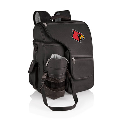 Louisville Cardinals On The Go Roll-Top Cooler Backpack - Sports Unlimited