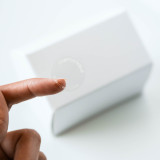 1" Compostable Round Closure Tabs