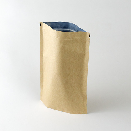 kraft stand up pouch