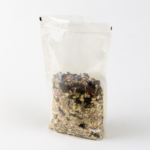 transparent stand up pouch