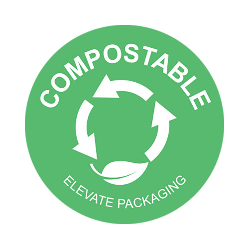 1.1" Compostable Stickers