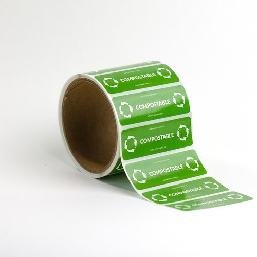3 x 1" Compostable Tamper Seals