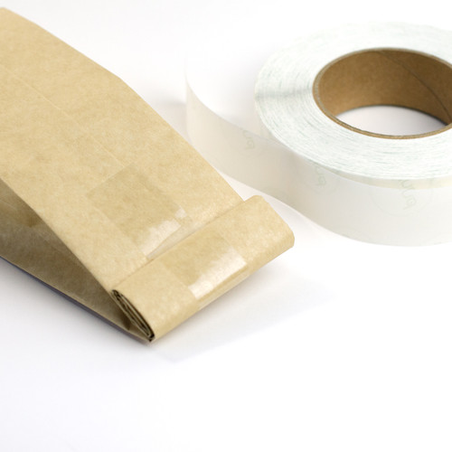 1.25 x 4" Compostable Transparent Tape