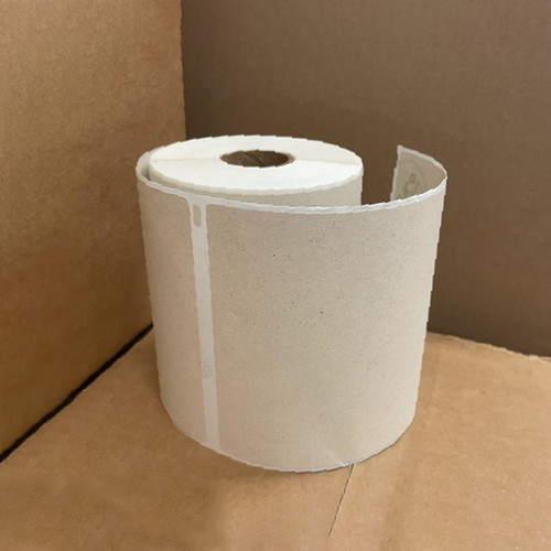 4 x 6" Compostable Rectangle Natural Shipping Labels [Closeout]