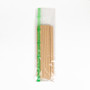 Compostable Cellophane Bag - Back, with print and seam