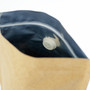 3lb Kraft Compostable Stand Up Pouches with Valve