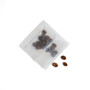 3 x 3" Transparent Compostable Flat Pouches