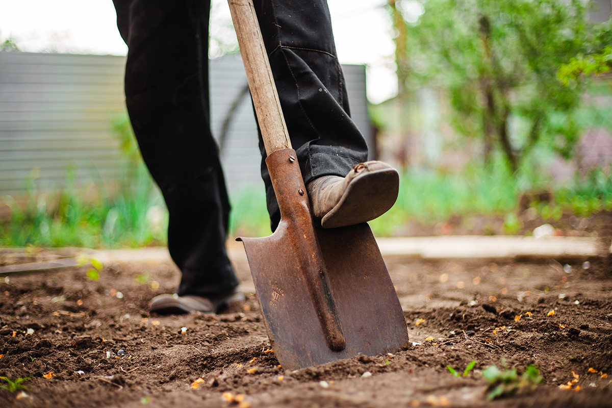 Compost Digging How to Use Compost - Elevate Packaging
