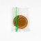 Compostable Cellophane Bag - Back, with seam and print
