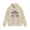 I Love Wyoming Winter Hooded Sweatshirt - Cozy Unisex Sweatshirt for Outdoor Lovers