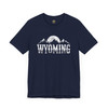 Wyoming Mountains T-Shirt – Unisex Adventure Tee for Hikers, Travelers & Western Wanderers
