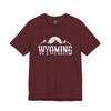 Wyoming Mountains T-Shirt – Unisex Adventure Tee for Hikers, Travelers & Western Wanderers