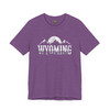 Wyoming Mountains T-Shirt – Unisex Adventure Tee for Hikers, Travelers & Western Wanderers