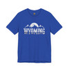Wyoming Mountains T-Shirt – Unisex Adventure Tee for Hikers, Travelers & Western Wanderers