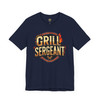 Grill Sergeant T-Shirt – Funny Unisex BBQ Tee for Dads, Grillmasters & Outdoor Cooking Fans