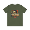 Grill Sergeant T-Shirt – Funny Unisex BBQ Tee for Dads, Grillmasters & Outdoor Cooking Fans
