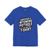 Wyoming Pothole T-Shirt – Funny Unisex Tee for Road Trippers, Locals & Travel Lovers