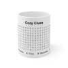 Cozy Clues 11oz Mug - Perfect for Coffee Lovers and Nature Enthusiasts